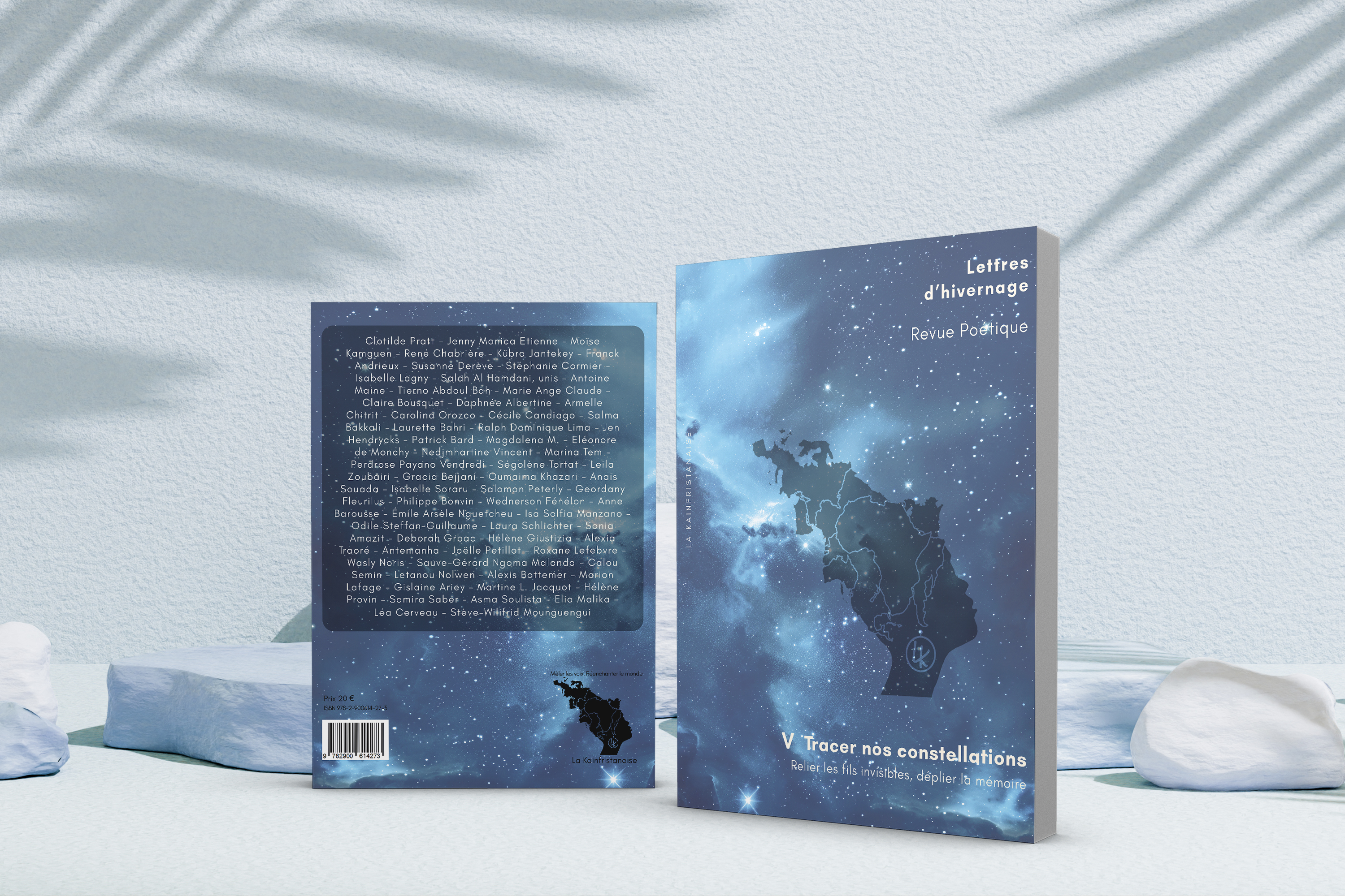 Couverture de Lettres d'hivernage V. Tracer nos constellations. Relier les fils invisibles, déplier la mémoire. par Collectif