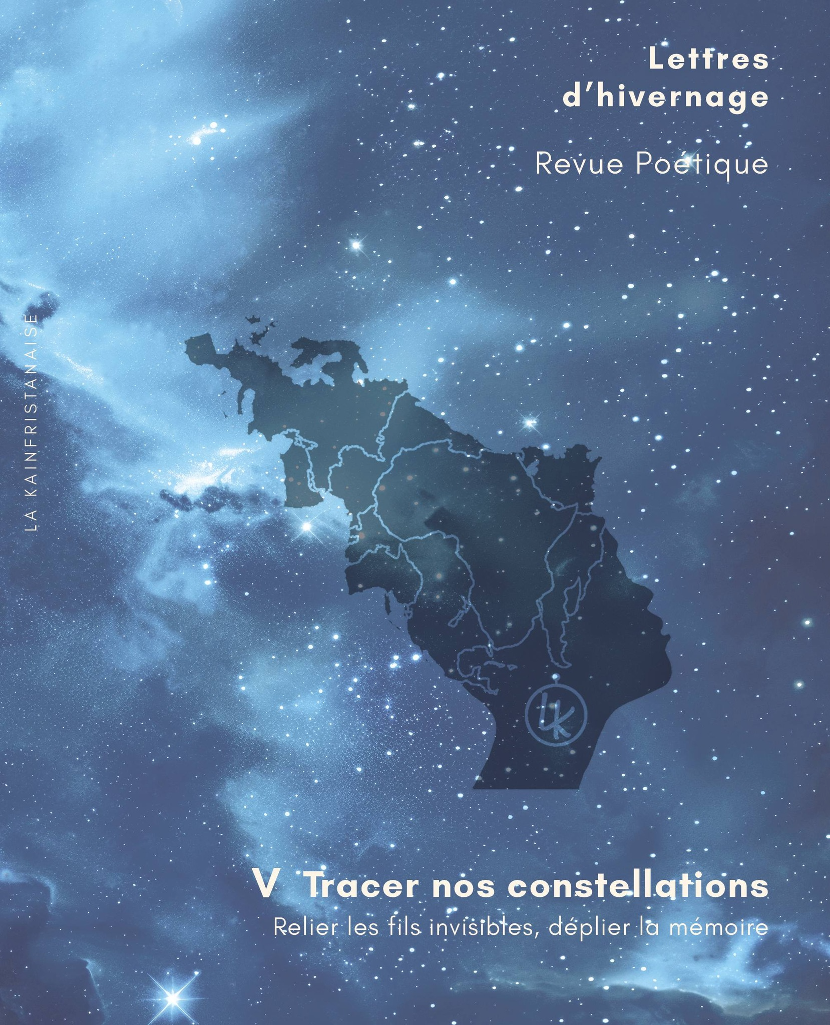 Couverture de Lettres d'hivernage V.  Tracer nos constellations. Relier les fils invisibles, déplier la mémoire. par Collectif